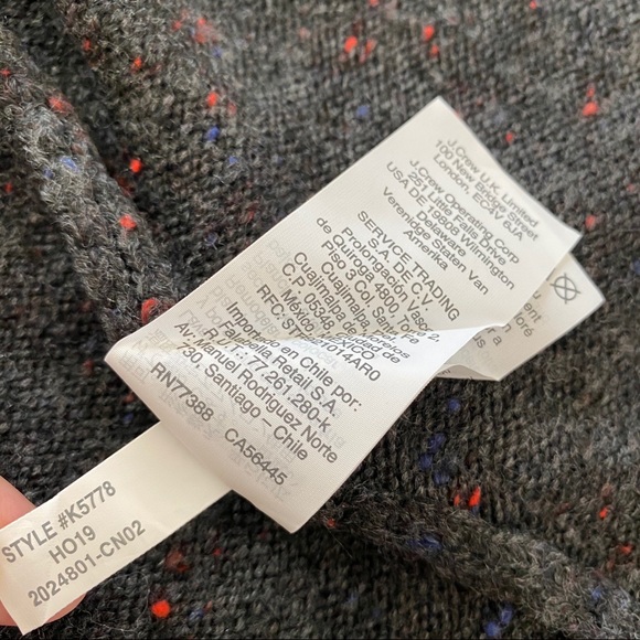 NWT Madewell Donegal Kent Cardigan Sweater Medium - Picture 11 of 12